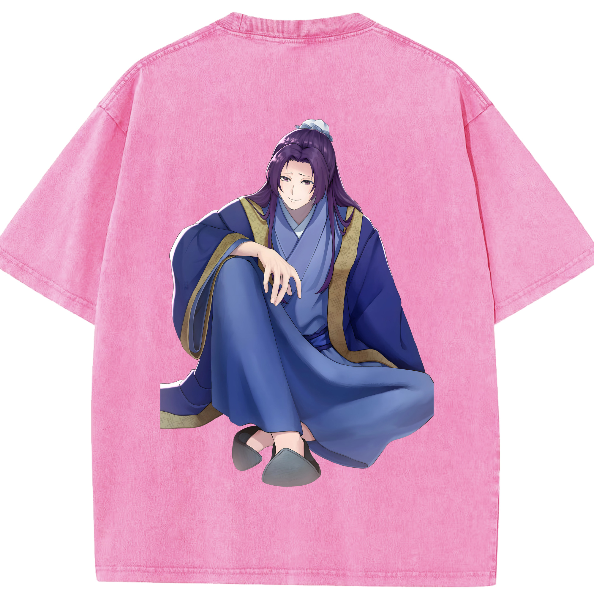 （画像用） 薬屋のひとりごと The Apothecary Diaries 綿100% ヴィンテージ風 半袖Tシャツ（背面プリント）